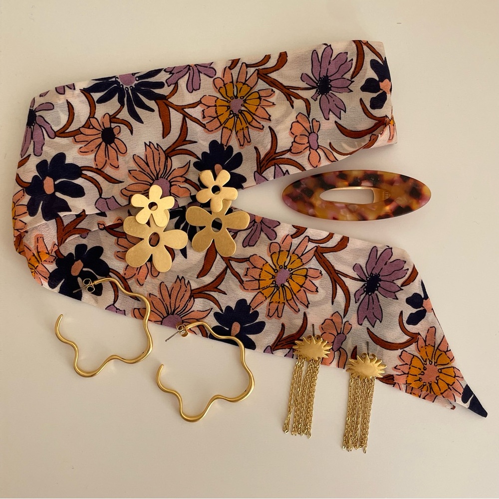 Madewell Earring and Hair Accessories Bundle